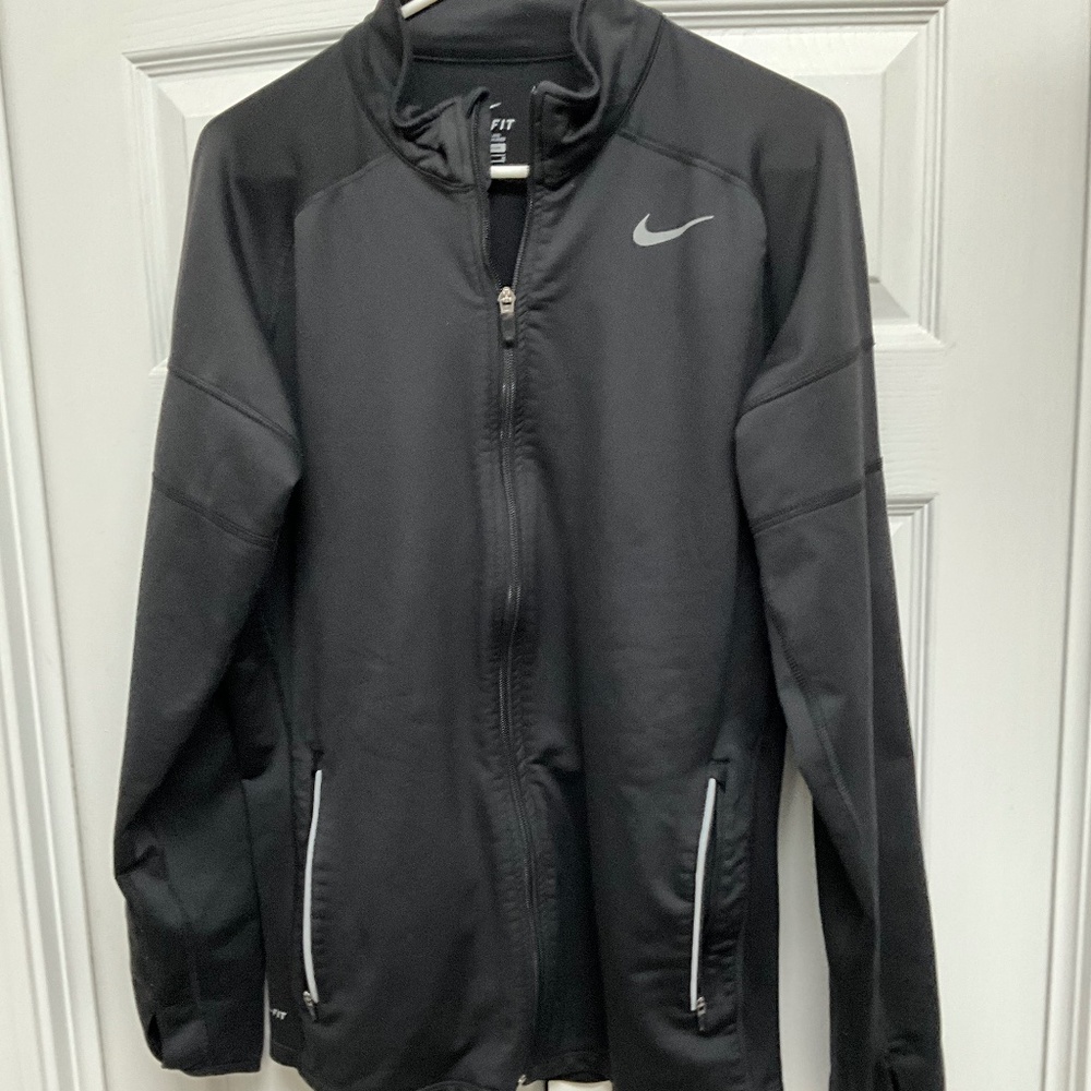 Nike drifit jacket, sz m, black